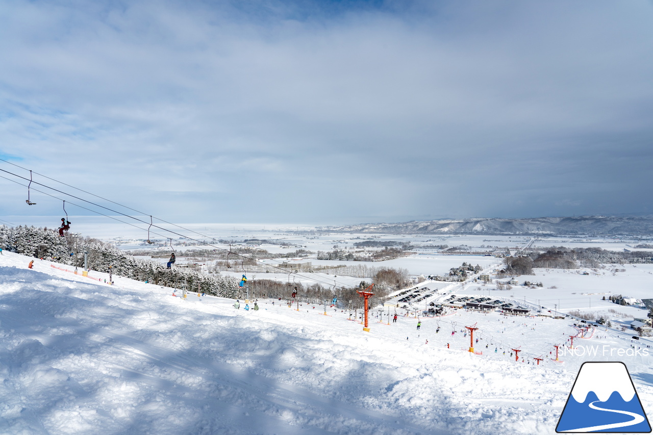 北長沼スキー場｜晴天＋粉雪＝最高！素晴らしいコンディションで、2月がスタート(^^)/